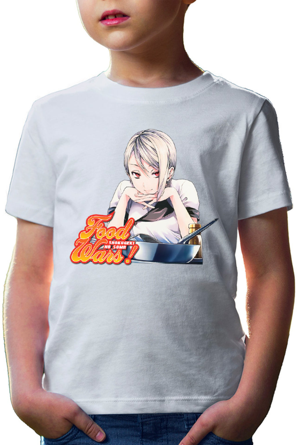 Tricou copii Food Wars Alice Cooking Pan Animeeater