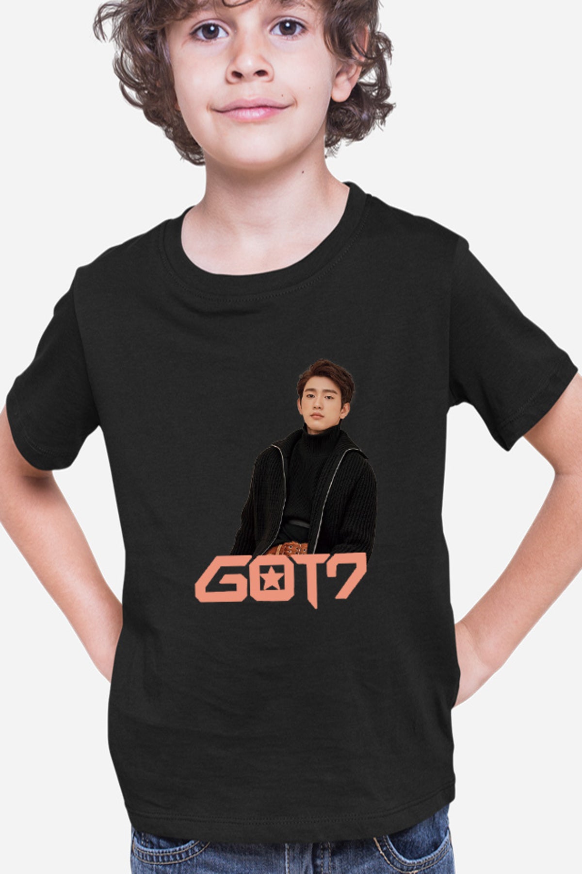 Tricou copii Got7 Jinyoung y Idol Korean American Winter Concept