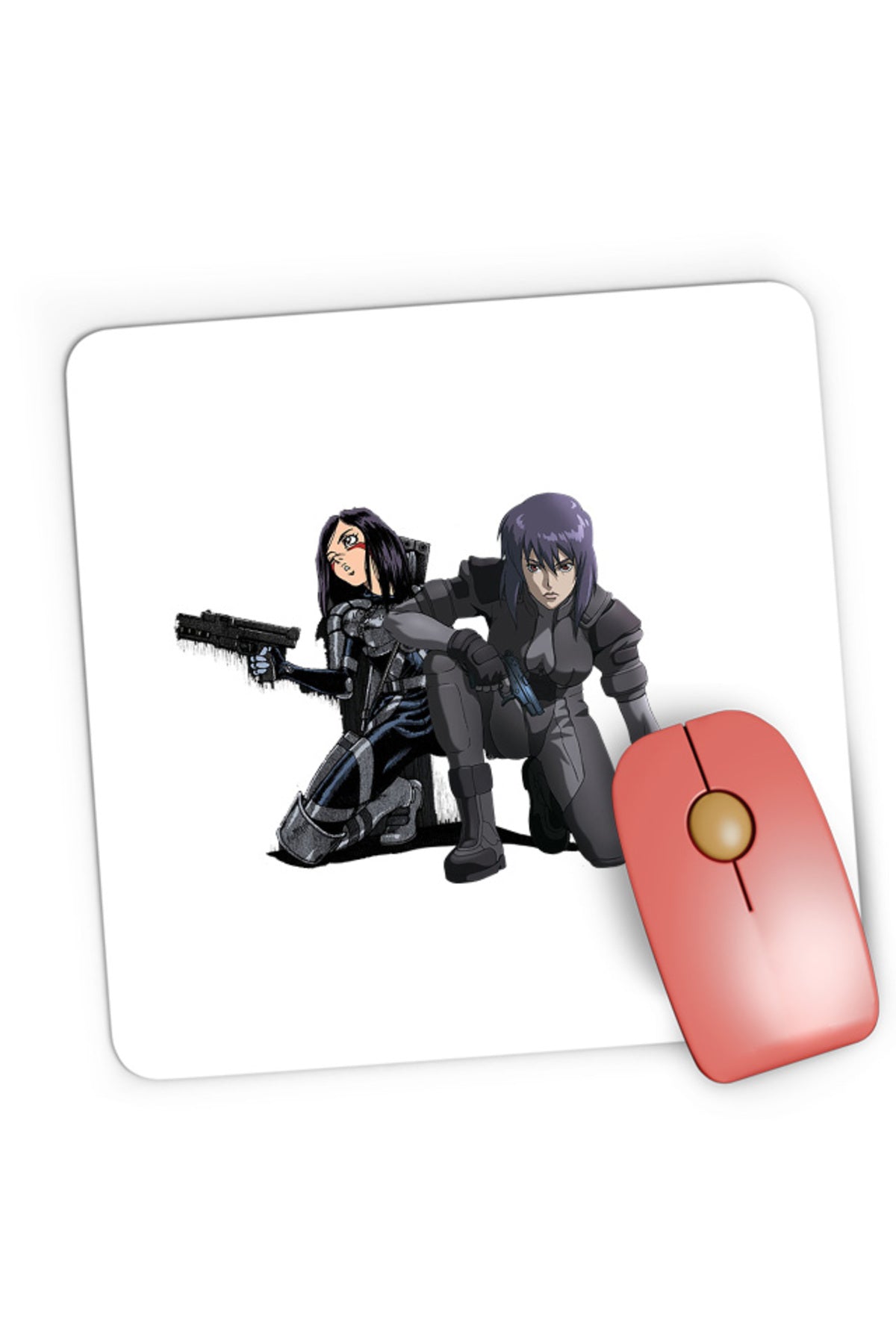Mousepad Gaming Battle Angel Alita Gally Makoto Sit Otaku Cyborg, 21x19 cm