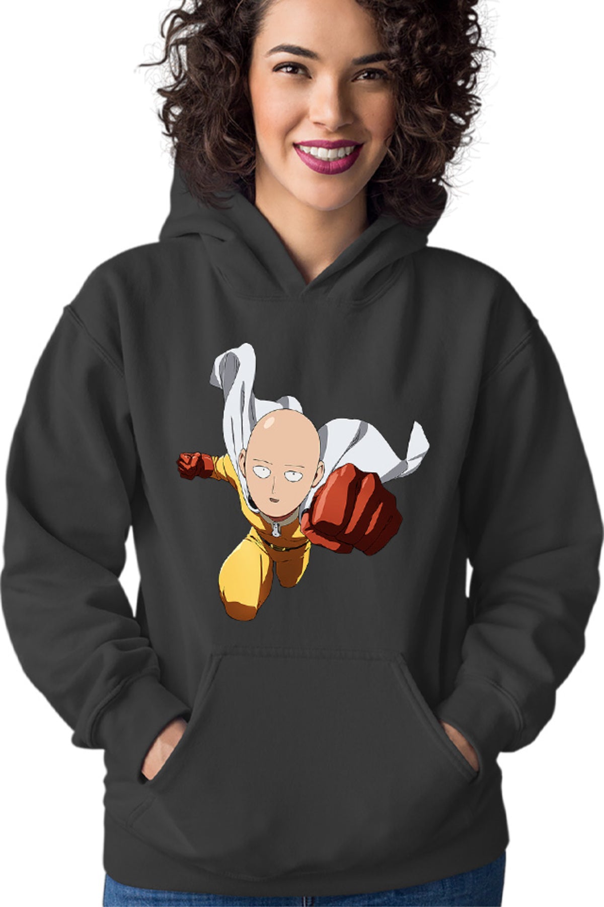 Hanorac dama One-Punch Man Fly Costume Exercice Music