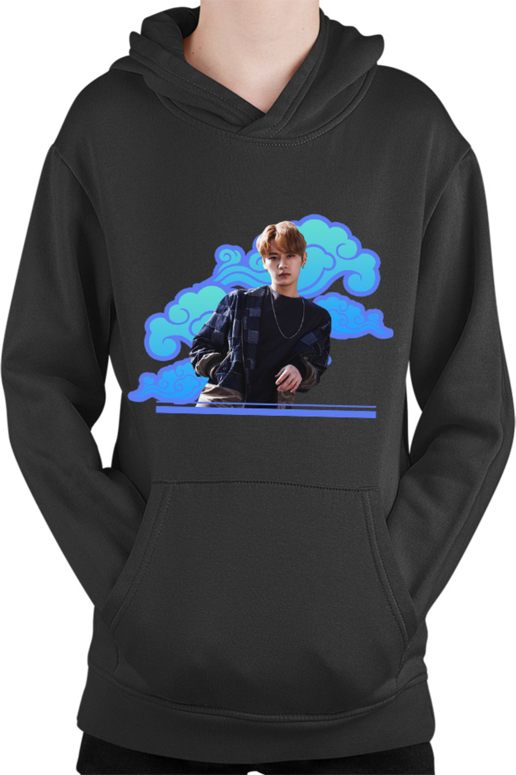 Hanorac copii Stray Kids Casual Seungmin Idol Concert Music Feels