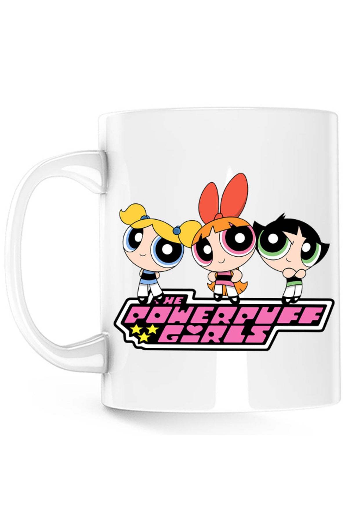 Cana The Powerpuff Girls Bubble Butterup, alba, 330 ml