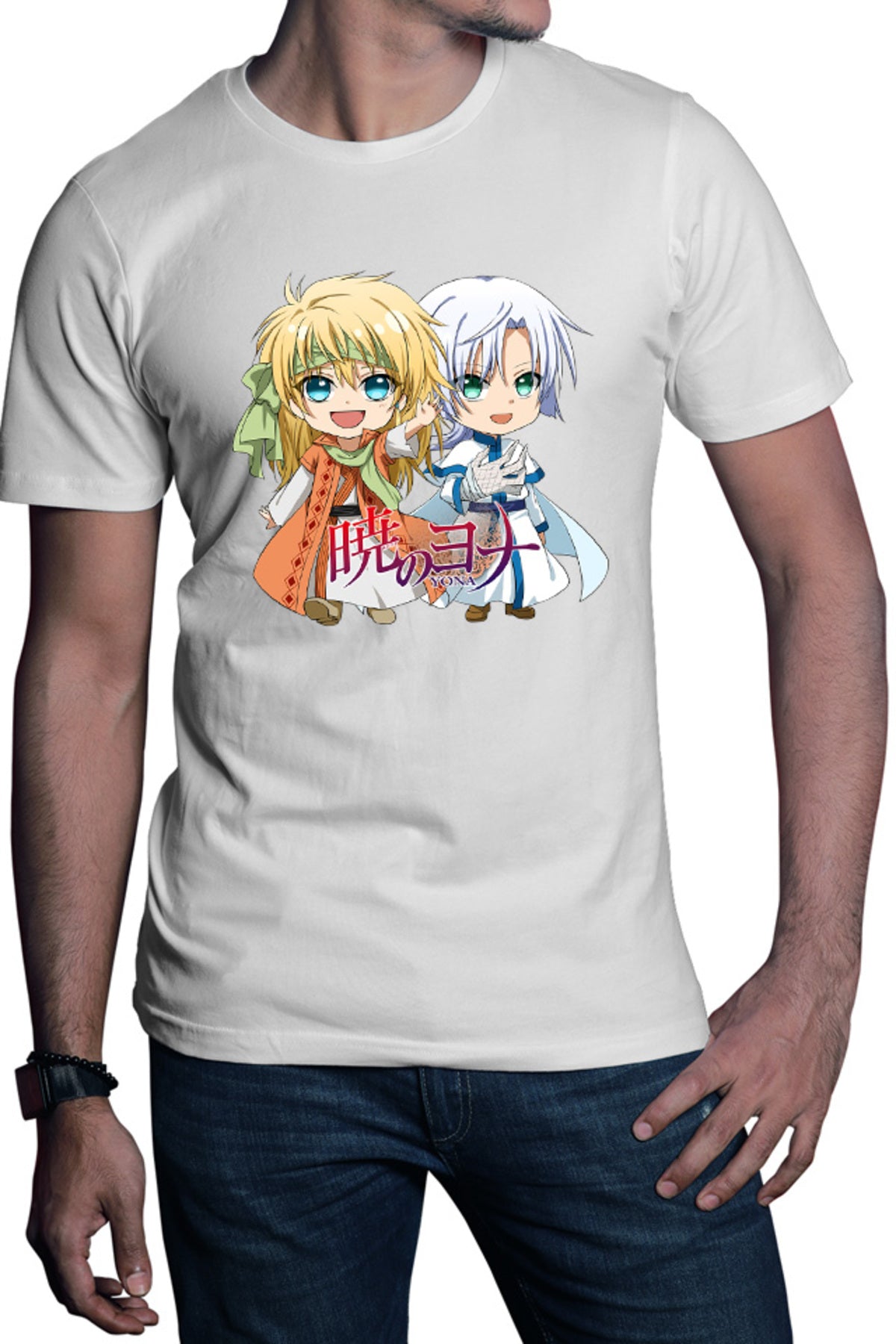 Tricou barbati Yona of the Dawn Ki-ja Zeno Chibi Side Characters