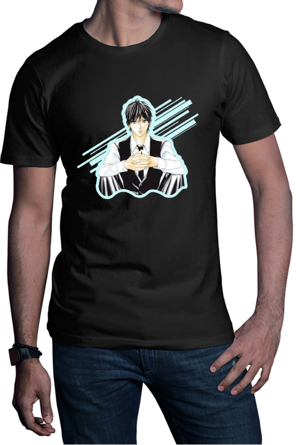Tricou barbati LDK Kugayama Shuusei Cool Suit Kuundere