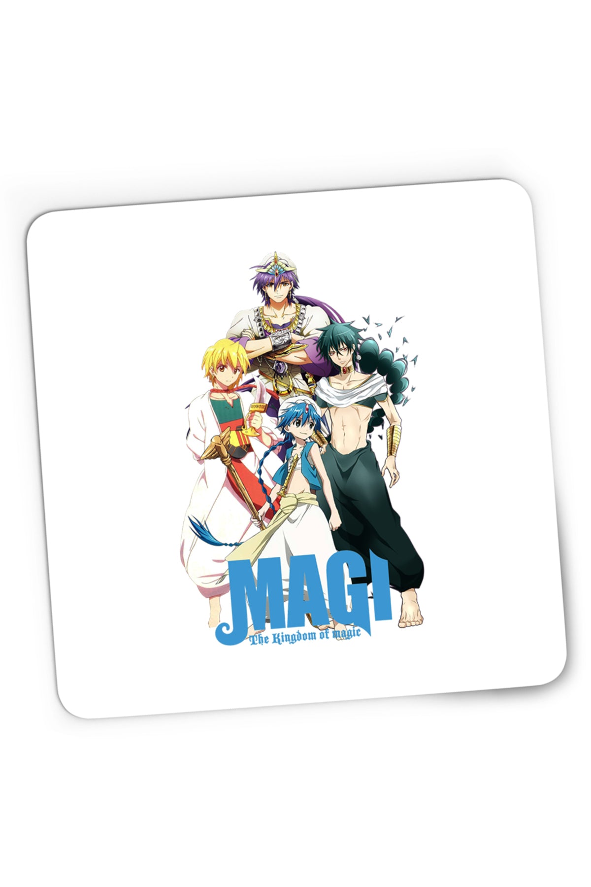 Mousepad Gaming Magi The Labyrinth of Magic Fantasy Anime Manga, 21x19 cm