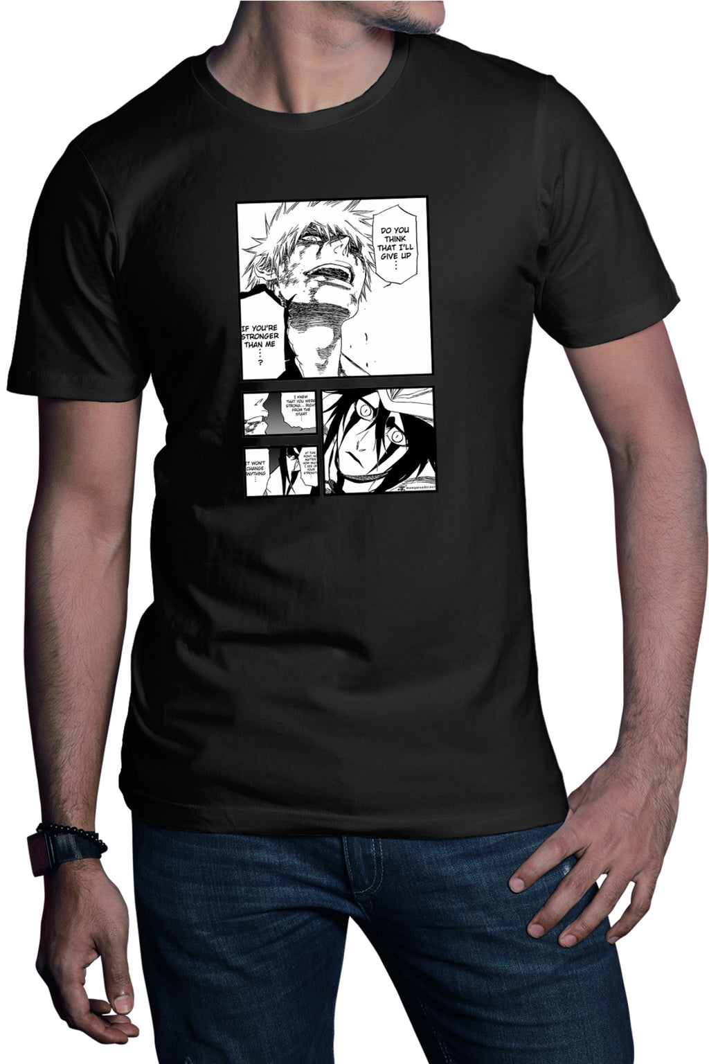 Tricou barbati Bleach Ichigo Duplo Ninja Cosplay