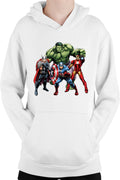 Hanorac copii Thor Hulk Ironman Captain America Cool Pose Animation