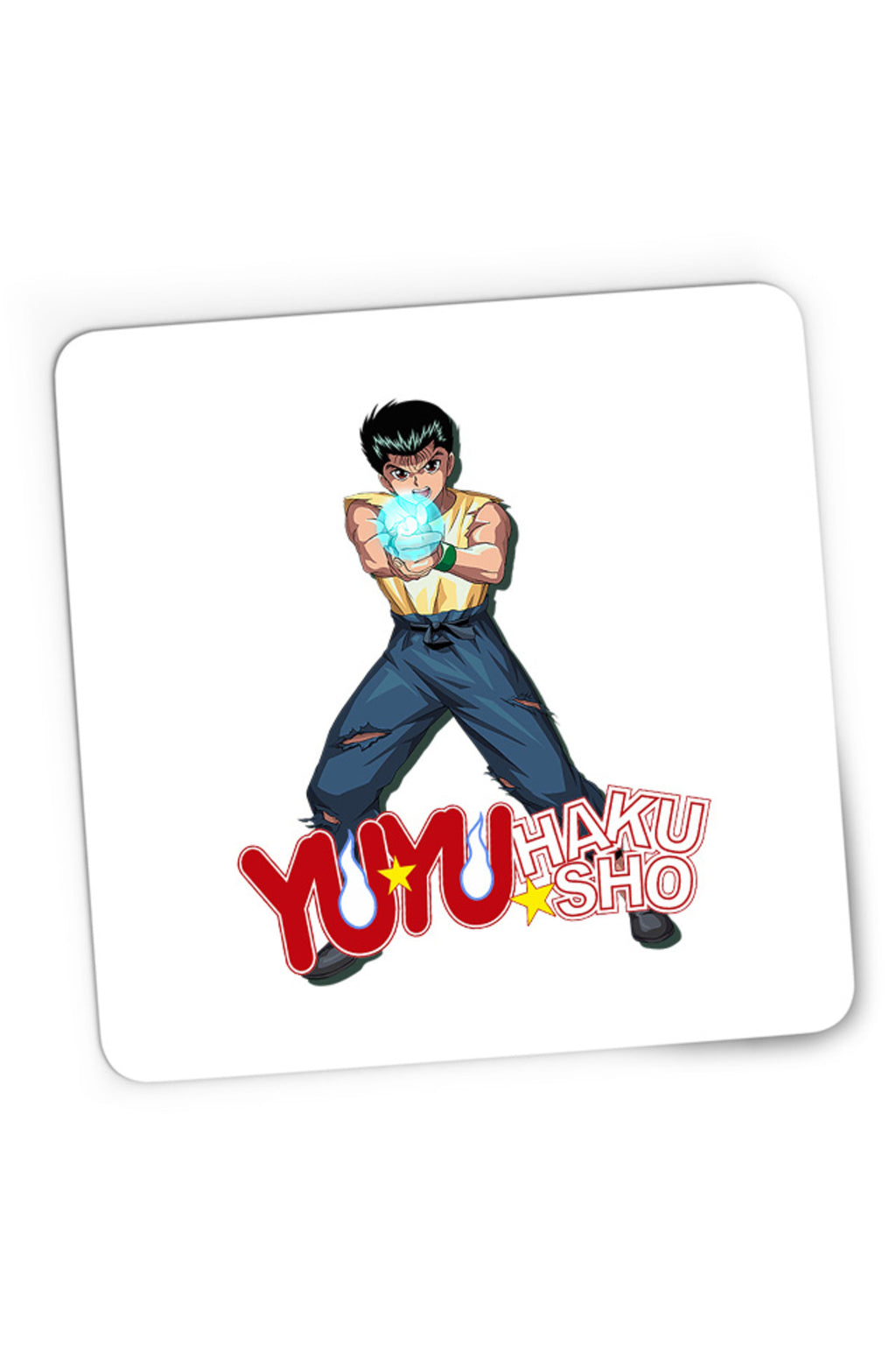 Mousepad Gaming Yu Yu Hakusho Yusuke Urameshi Super Power Paranormal Anime, 21x19 cm
