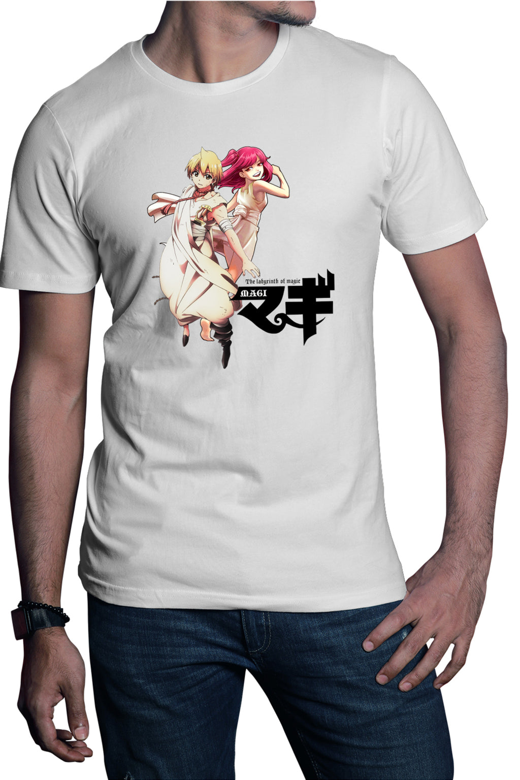 Tricou barbati Magi The Labyrinth of Magic Ringke Morgiana Heroes