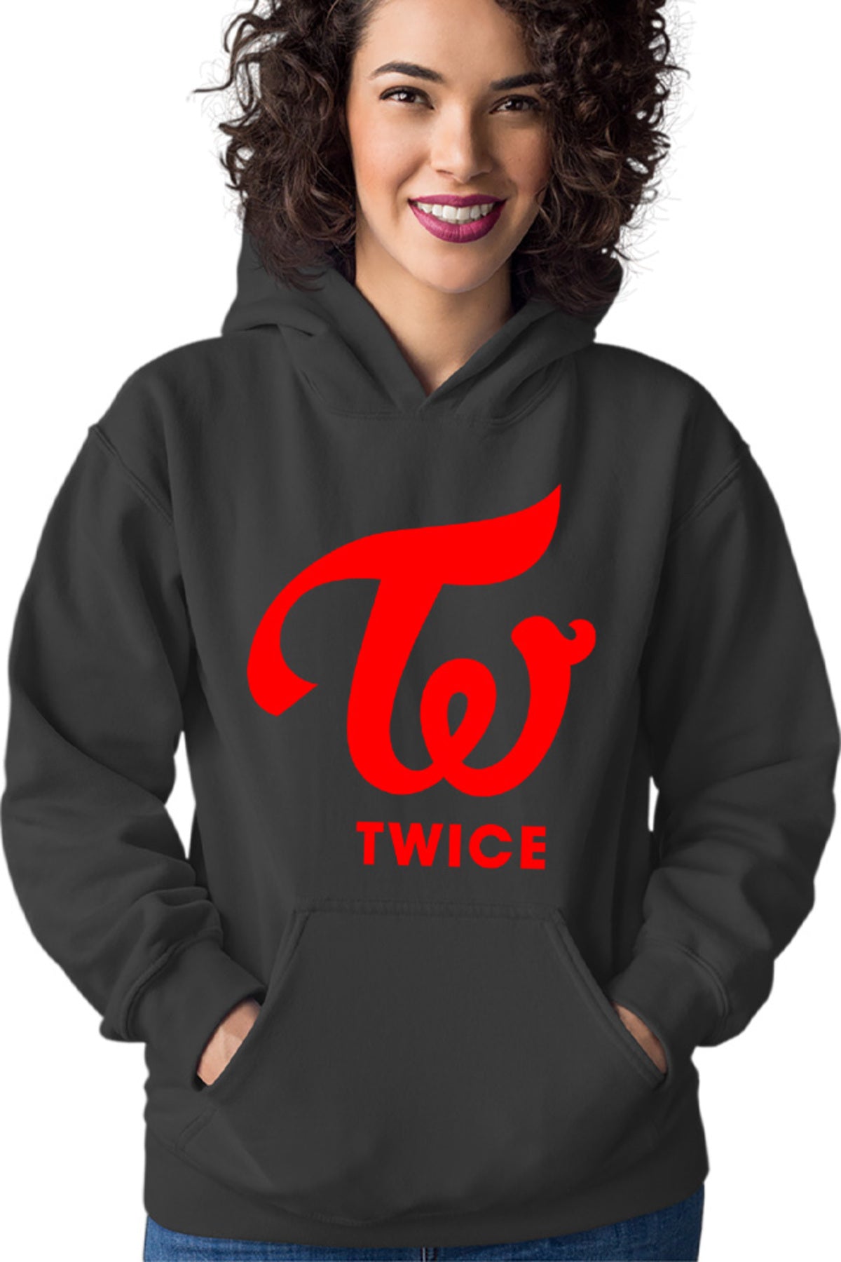Hanorac dama Twice Logo Beautiful Professional Korean TT