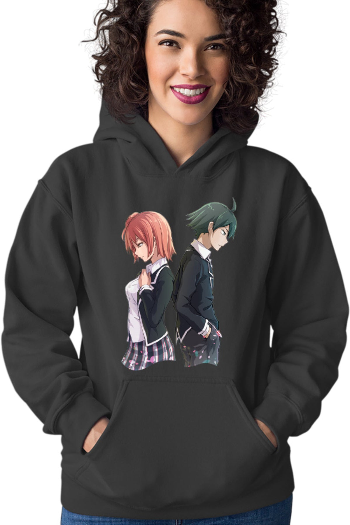 Hanorac dama OreGairu Hikigaya Yuigahama Yui Schoolmates Friends