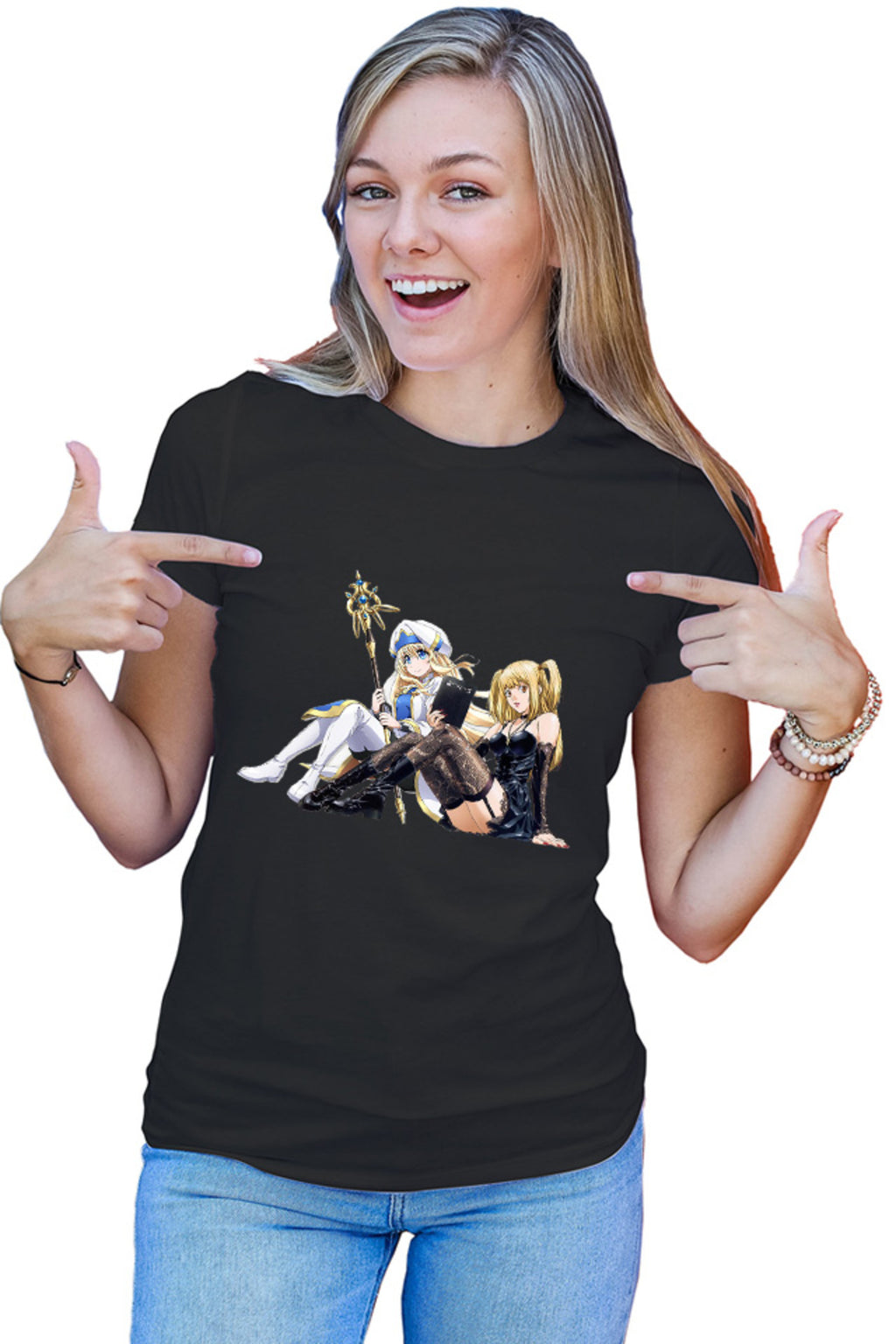 Tricou dama Goblin Slayer Onna Shinkan Death Note Misa Amane
