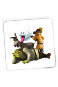 Mousepad Gaming Shrek Mario Cat Donkey Ghost, 21x19 cm