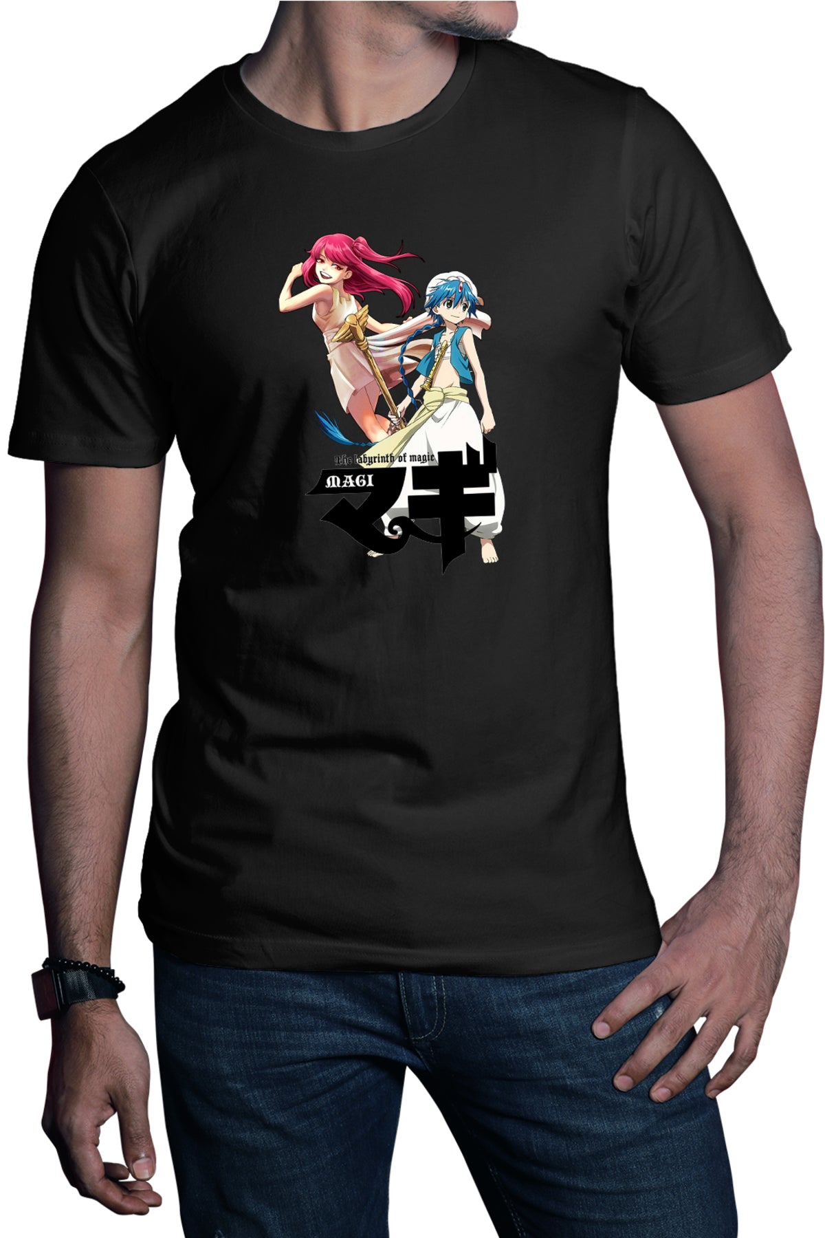 Tricou barbati Magi The Labyrinth of Magic Jasmin Seherezada