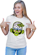 Tricou dama The Powerpuff Girls Mojo Jojo Monkey