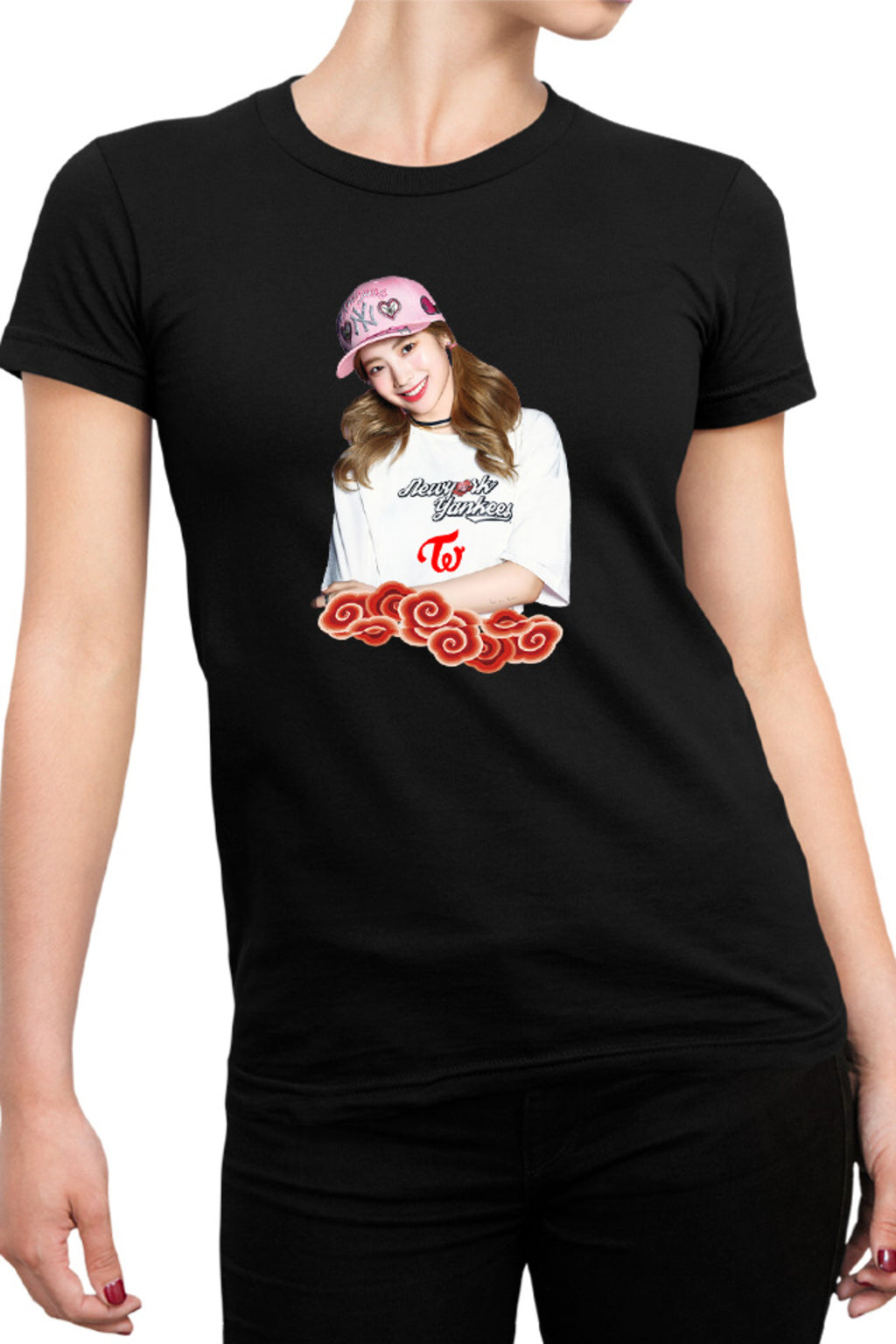 Tricou dama Twice Dahyun MLB MTV Awards Winner Nominee