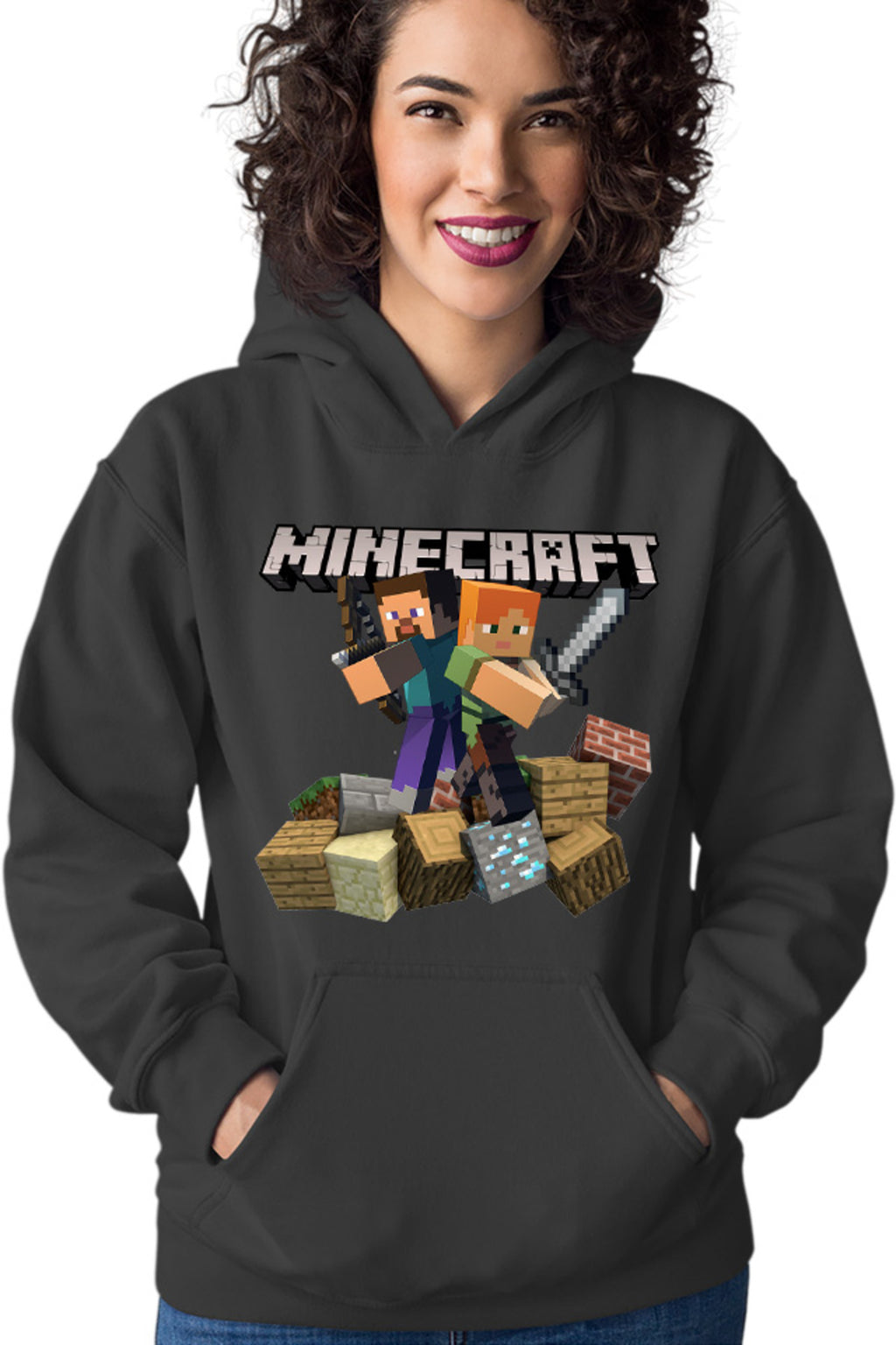 Hanorac dama Minecraft Fight Loot Bow Sword Beginner Material