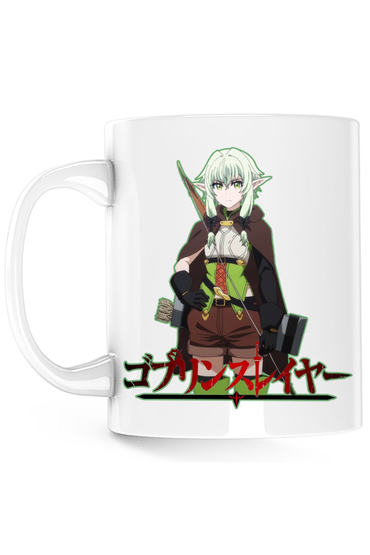 Cana Goblin Slayer Magical Elf Bow Archer Otaku Demon, alba, 330 ml