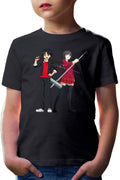 Tricou copii UQ Holder Touta Orte Kataka Fighters School Uniform Slice of Life