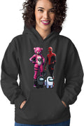 Hanorac dama Fortnite Pink Rabbit Skin Easter Event Spiderman Cool