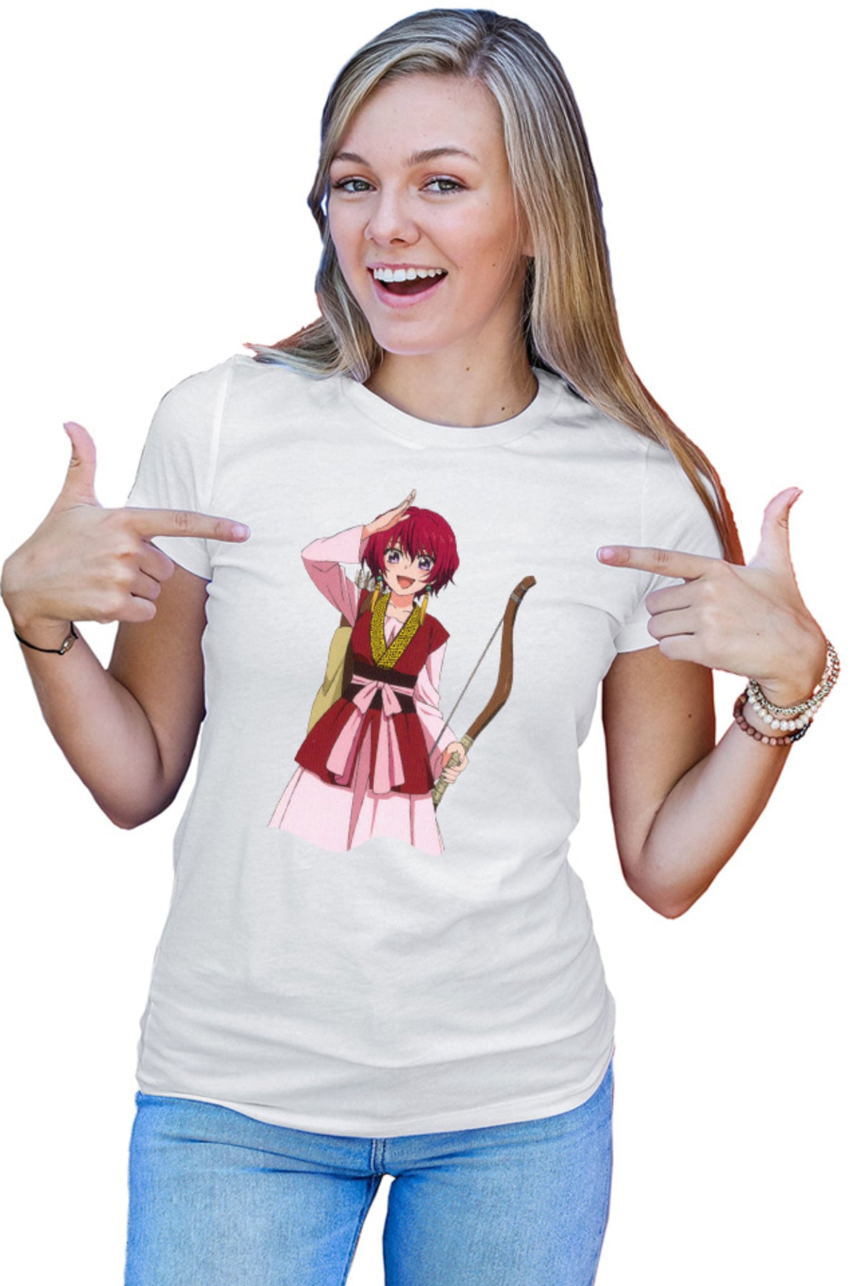 Tricou dama Yona of the Dawn Dozaanimata Costume Bow Shoot