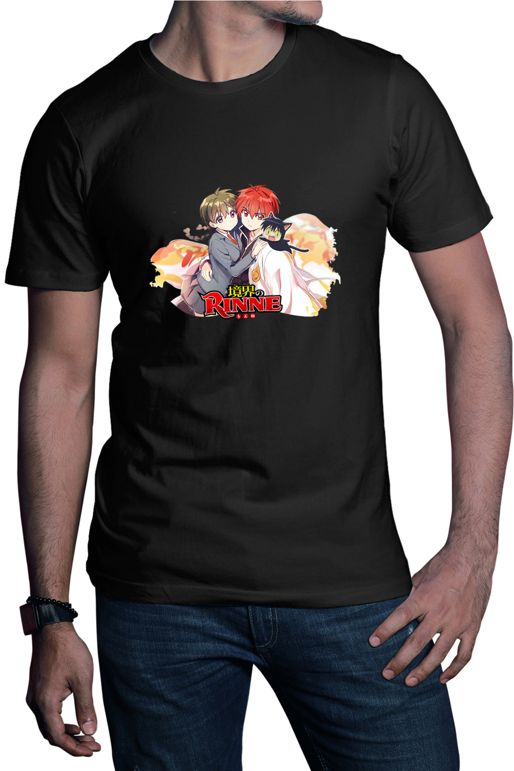 Tricou barbati Rin-ne Rin Sakura Cat Rumiko Takahashi