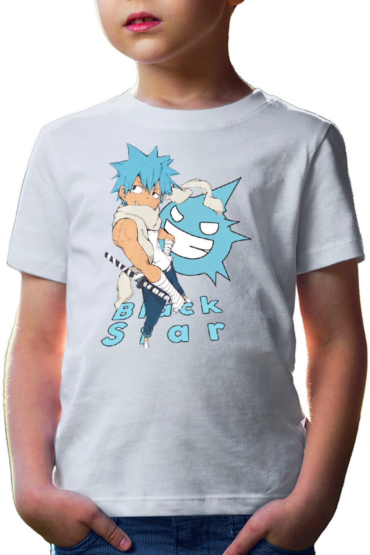 Tricou copii Soul Eater Black Star Spirit Deseneanime Anime Manga