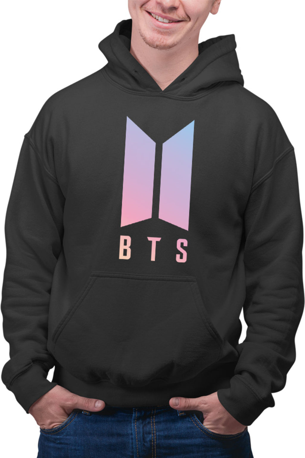 Hanorac barbati BTS Logo K-pop Popular Korean Band Boys