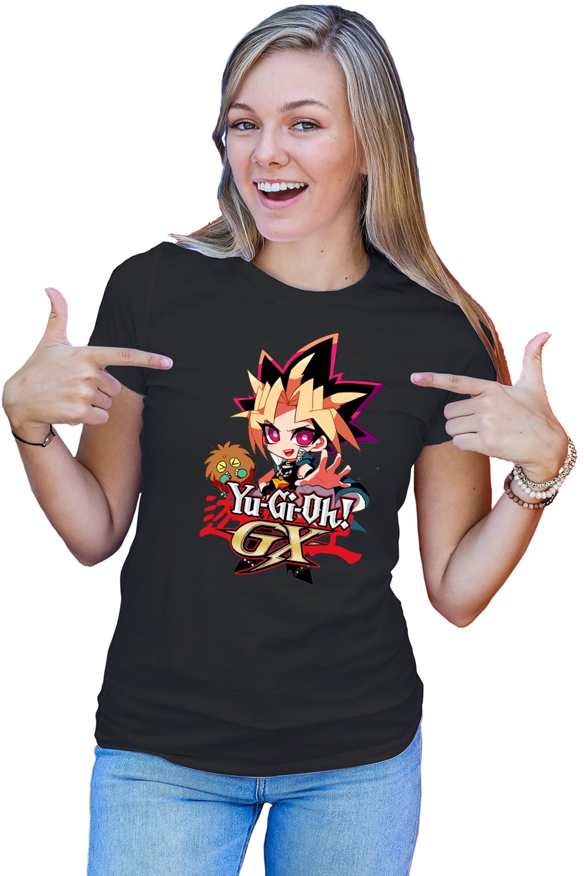 Tricou dama Yu Gi Oh yugi Mutou Manga Kakalot Jaden