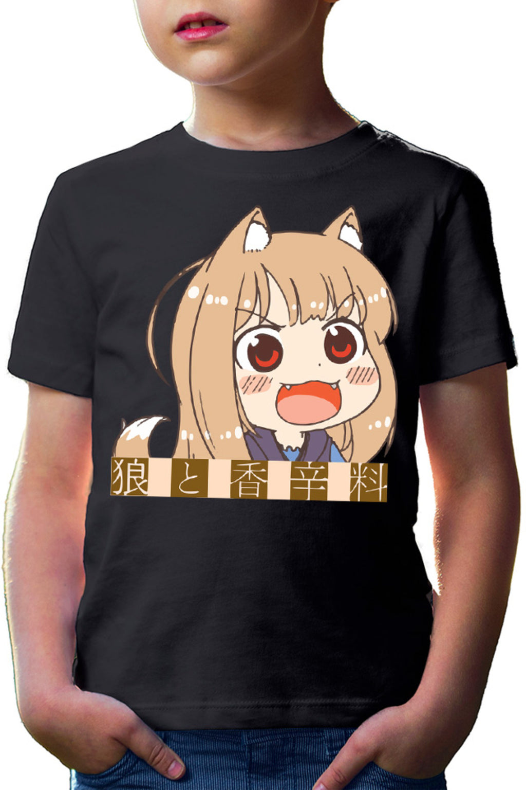 Tricou copii Spice And Wolf Chibi Holo Supernatural