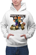 Hanorac barbati Minecraft Fight Loot Bow Sword Beginner Material