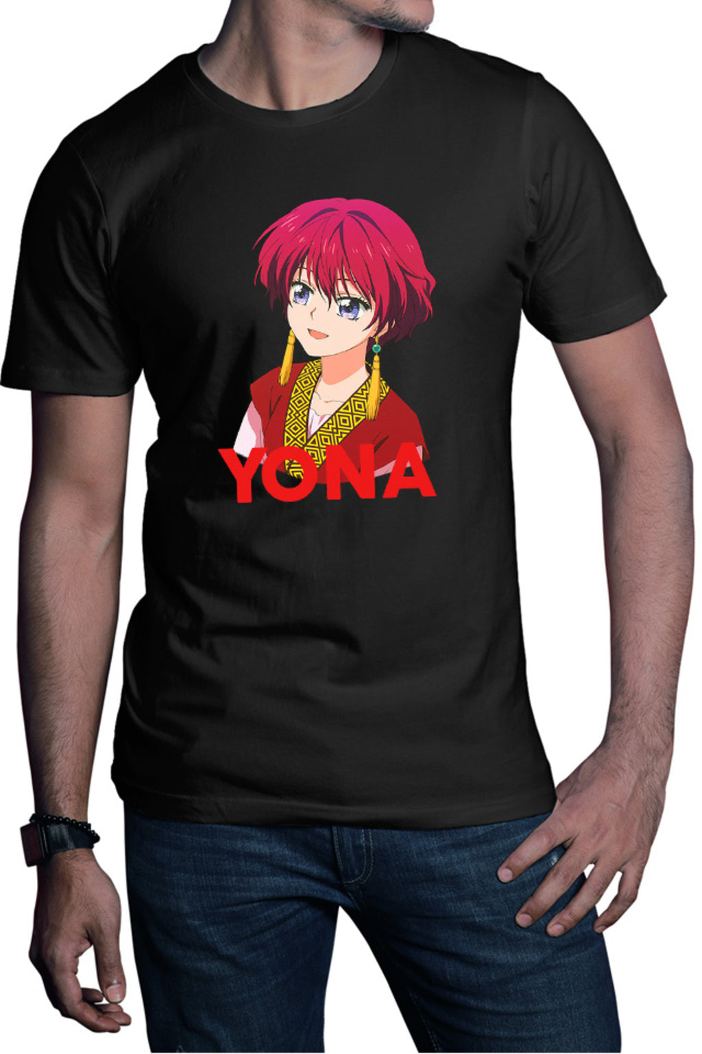 Tricou barbati Yona of the Dawn Yona Smile Shaman
