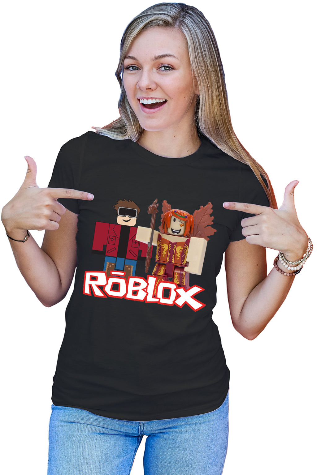 Tricou dama Roblox Girl Online Game Web Game