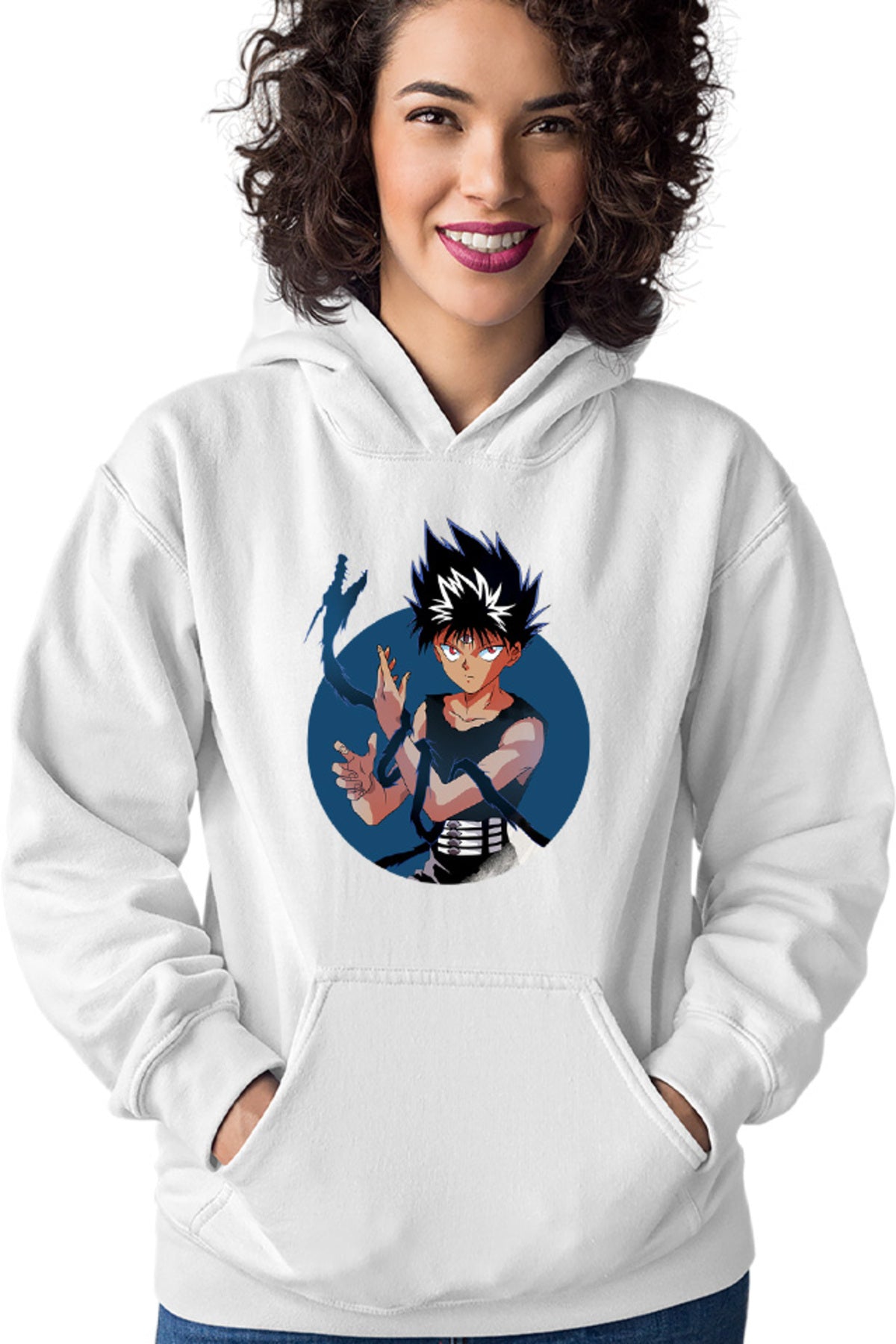 Hanorac dama Yu Yu Hakusho Hiei Third Eye Last Ability Dragon