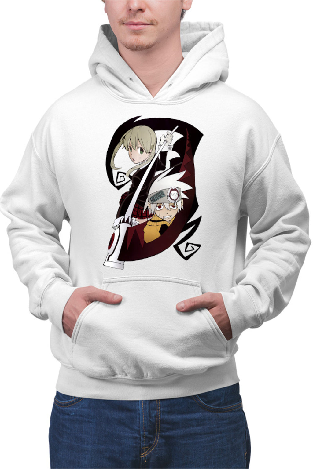 Hanorac barbati Soul Eater Soul Maka Scythe Anime Manga