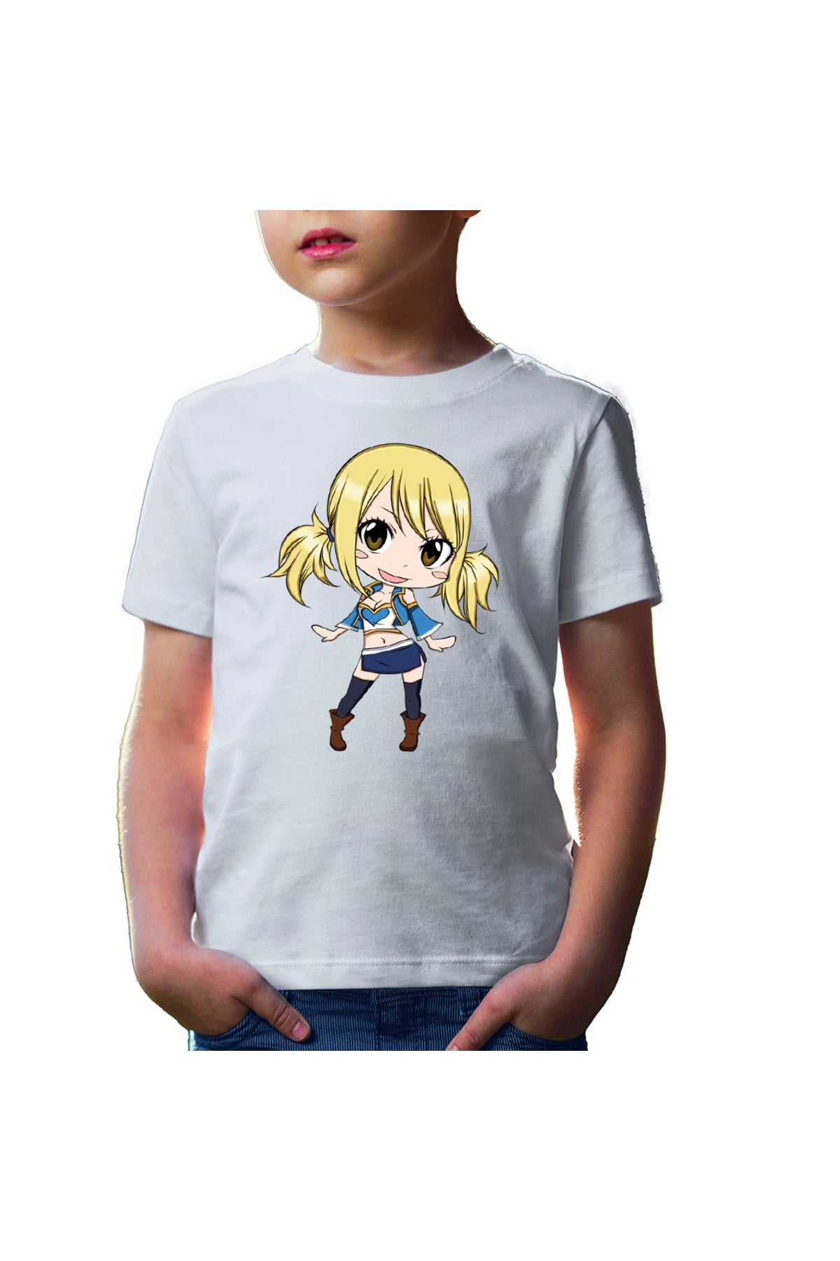 Tricou copii Fairy Tail Lucy Heartfilia Amelia Cartoon
