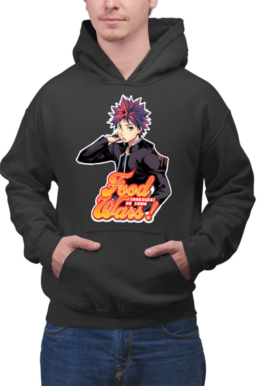 Hanorac barbati Food Wars Souma Student Style Action Shokugeki