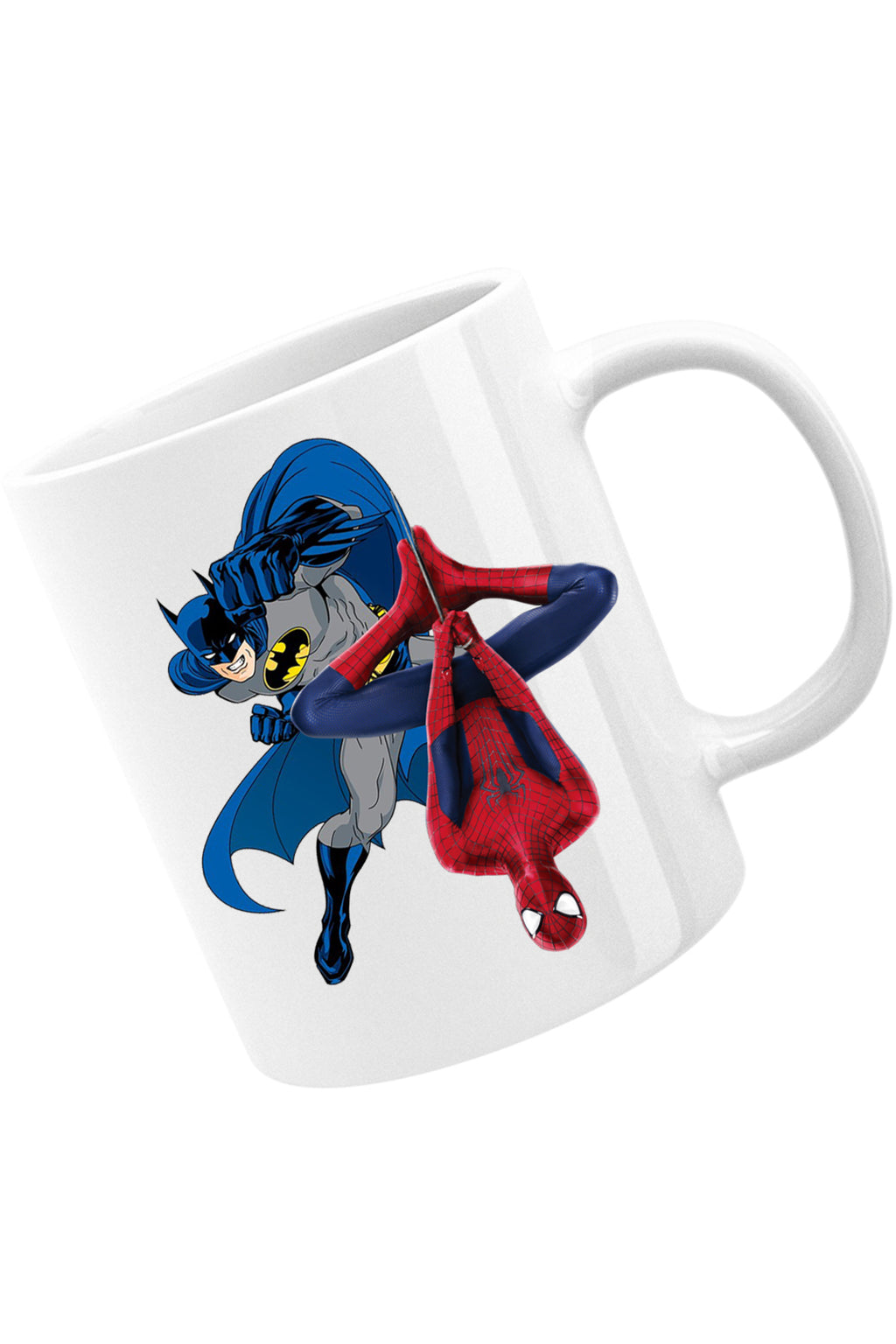 Cana Batman Spiderman Bruce Spirit Cosplay Marvel, alba, 330 ml