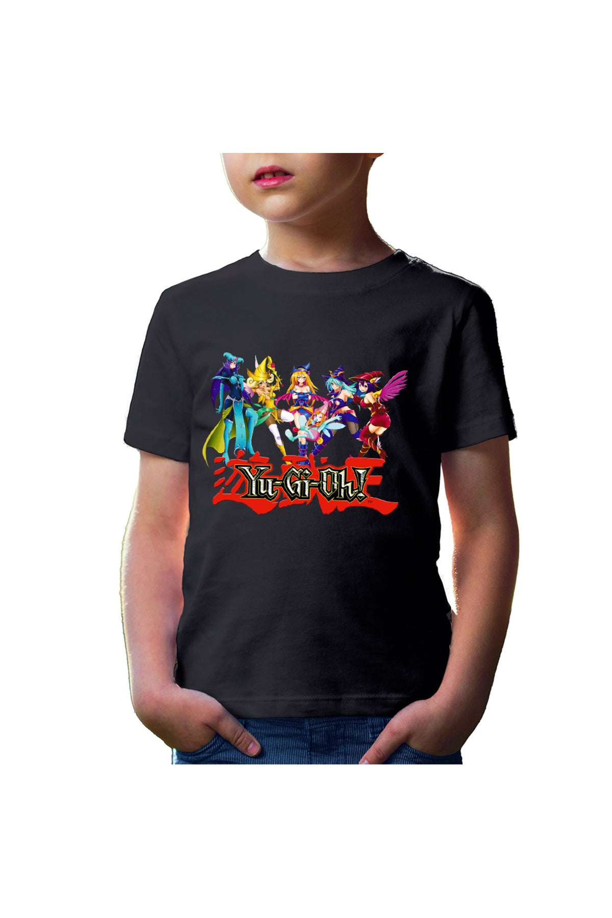 Tricou copii Yu Gi Oh Mutou Team Girl Magician Spellcaster