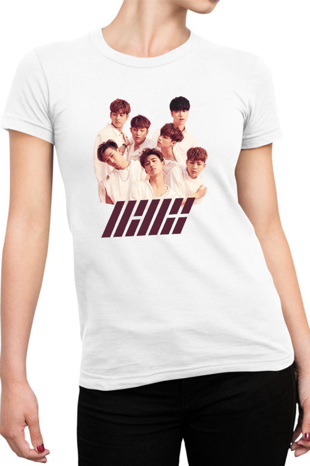 Tricou dama iKon Koo Jun-hoe Jinhwan Song Yunhyeong Cosplay Comeback