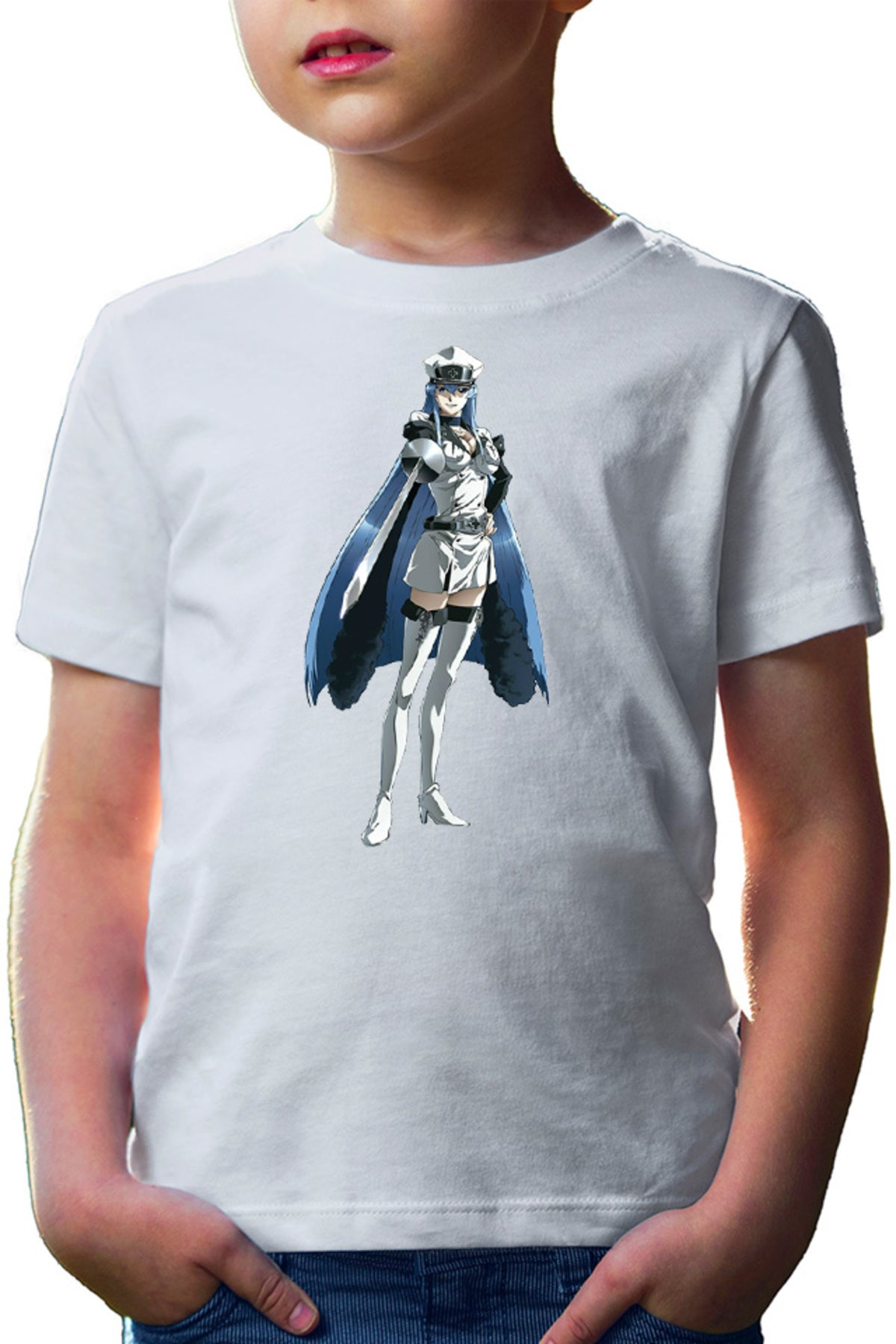 Tricou copii Akame ga Kill Esdeath Spadasin Takahiro Super Power Manga
