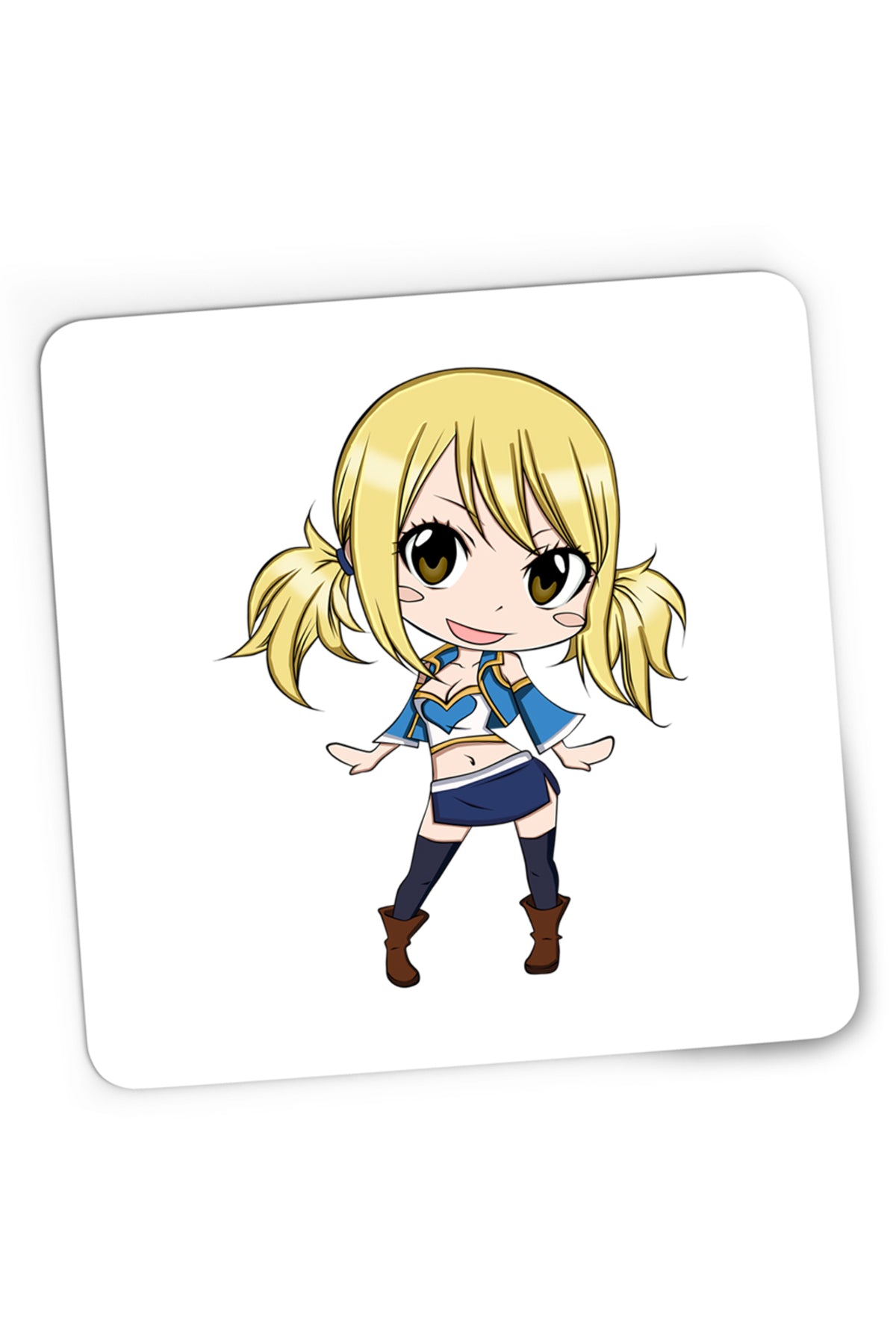 Mousepad Gaming Fairy Tail Lucy Heartfilia Amelia Cartoon, 21x19 cm