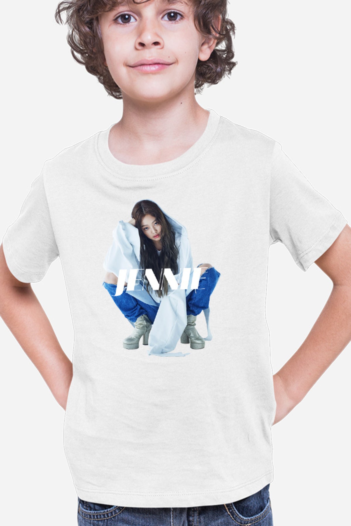 Tricou copii Blackpink Jennie Famboy y Idol Singer Voice