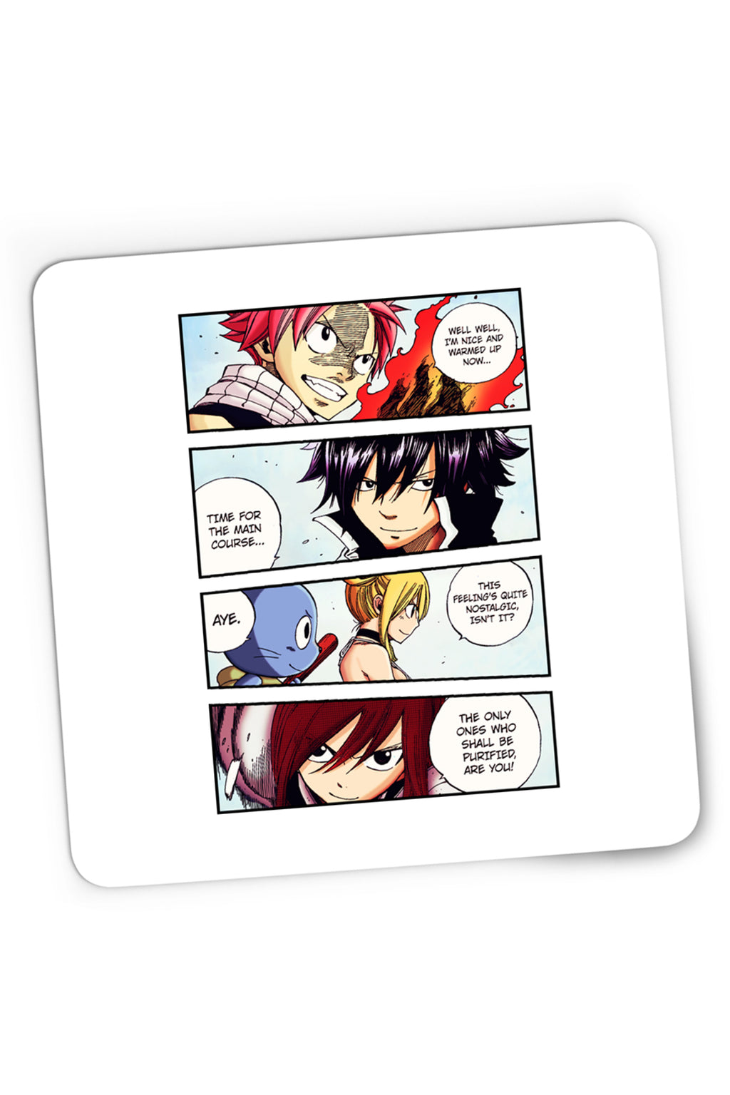 Mousepad Gaming Fairy Tail Manga Best Otaku Panel, 21x19 cm