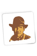 Mousepad Gaming Indiana Jones Portret Art Wolfgang Hohlbein, 21x19 cm