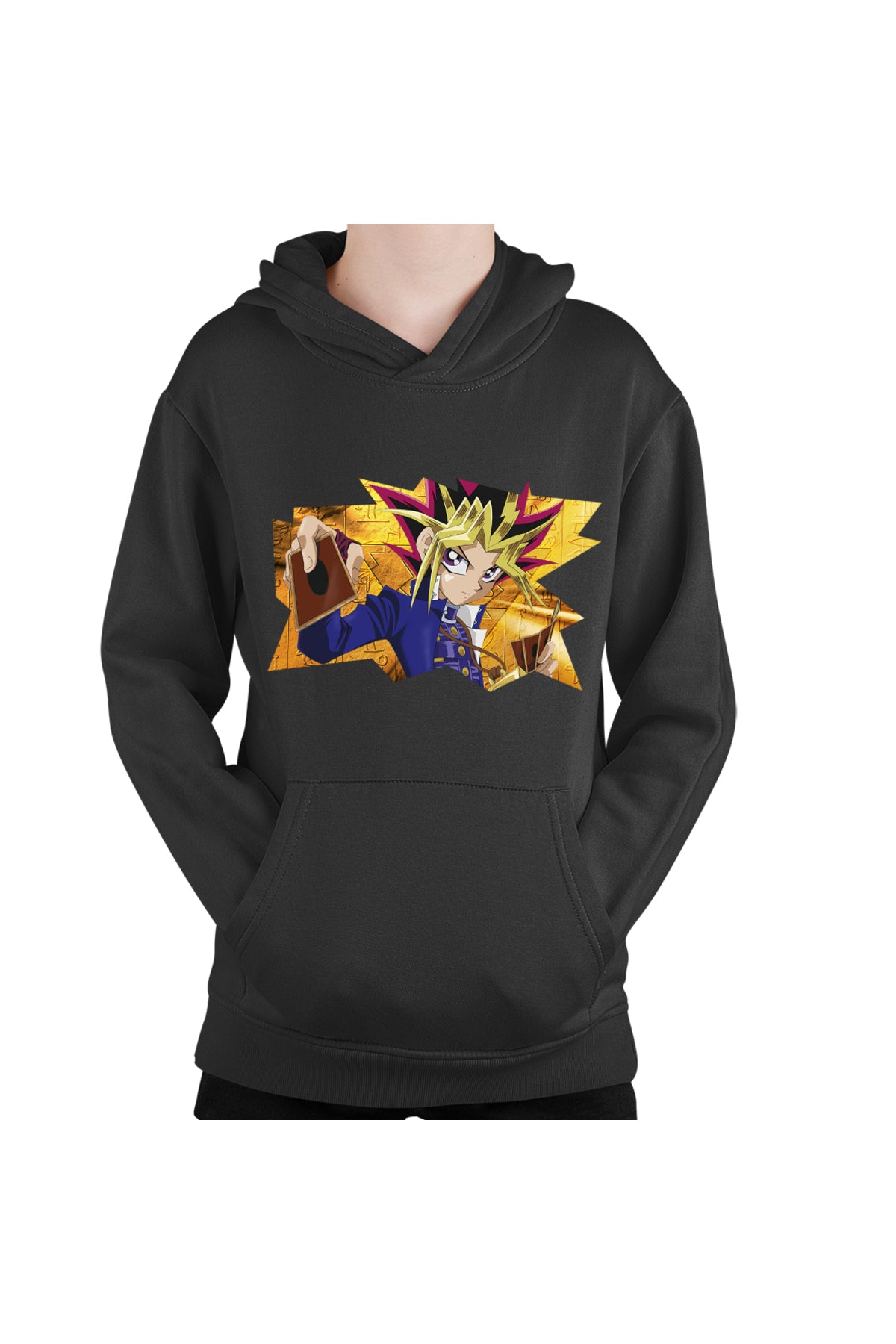Hanorac copii Yu-Gi-Oh! Card Yugi Mutou Anime Kazuki Takahashi