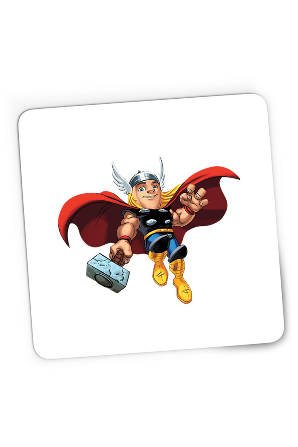 Mousepad Gaming Thor Fly Hammer Arrogant Midgard God Walt Disney, 21x19 cm