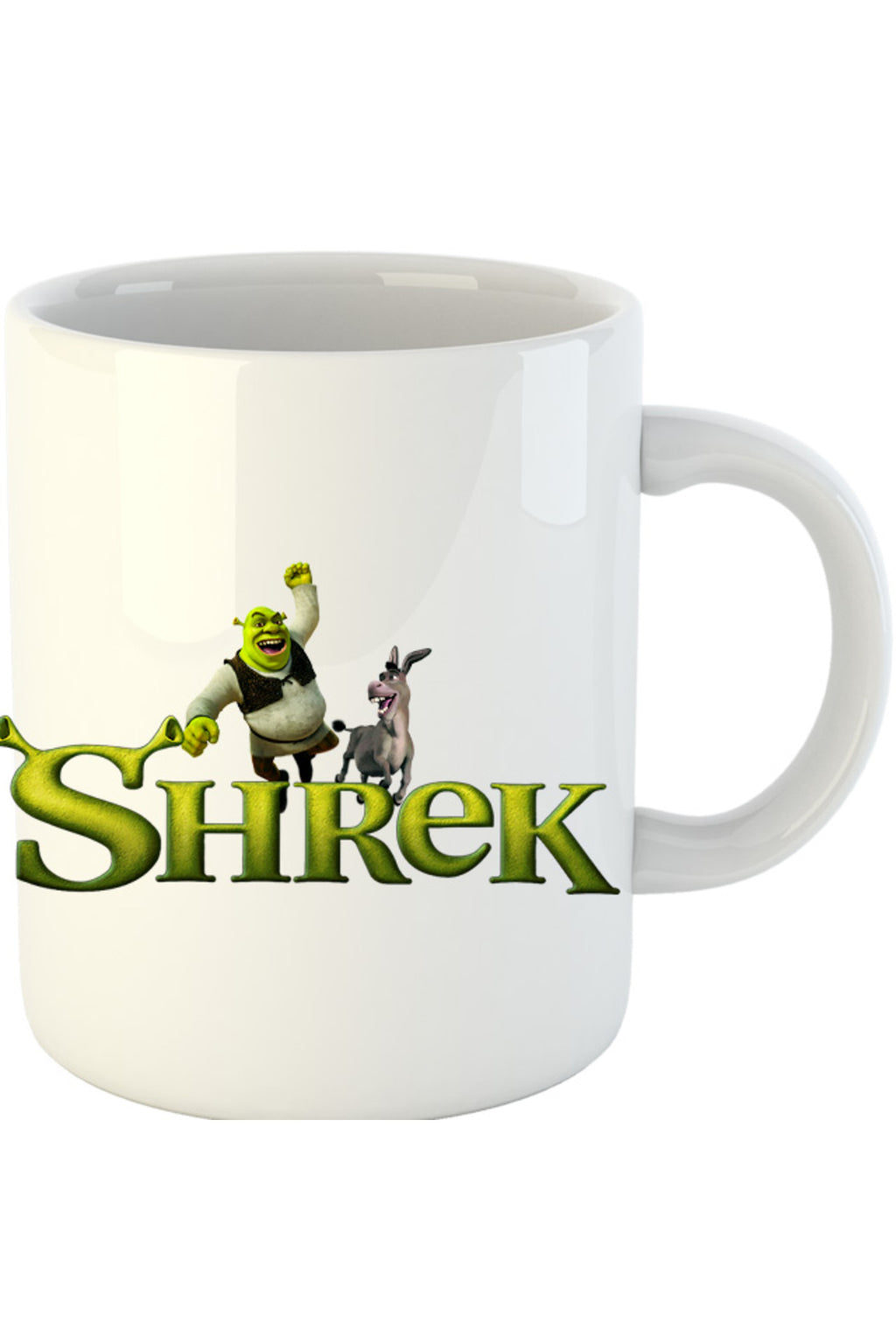 Cana Shrek Logo Donkey Funny Action Comedy, alba, 330 ml