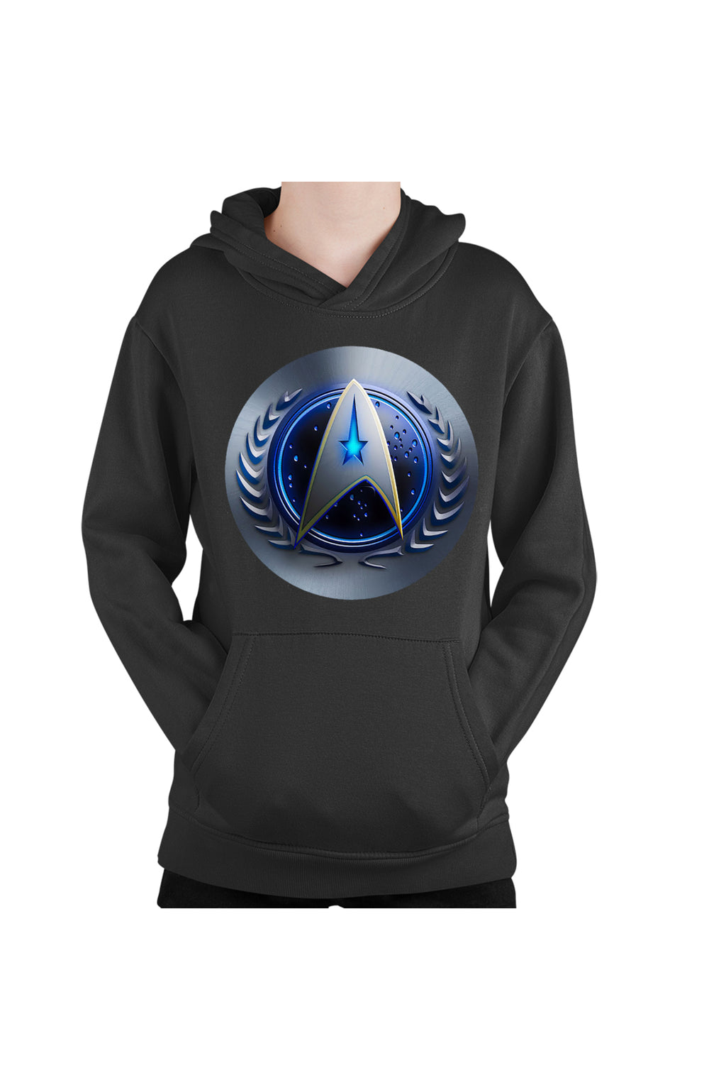 Hanorac copii Star Trek Starft United Federation Planets Emblem