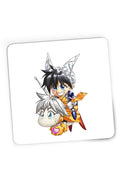 Mousepad Gaming Hoshin Engi Taikoubou Sibuxiang Chibi Fly Rod Otaku Naruto, 21x19 cm